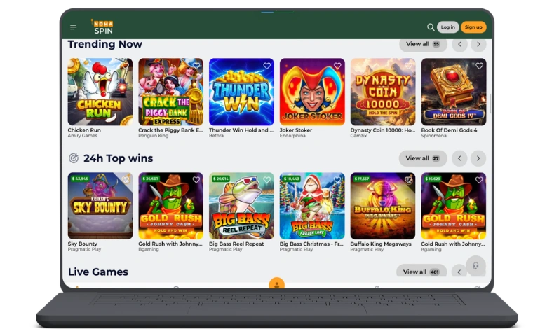 NomaSpin Casino officiel