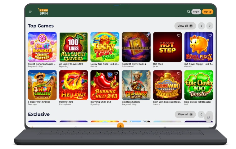 NomaSpin Casino site