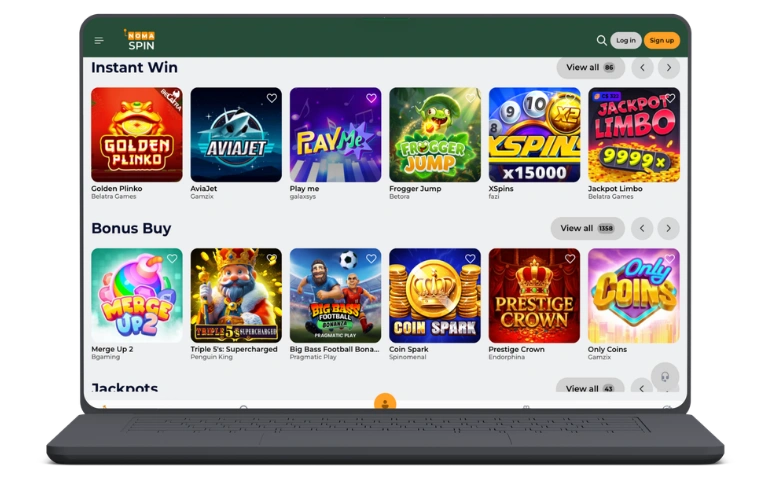 Noma Spin casino apk